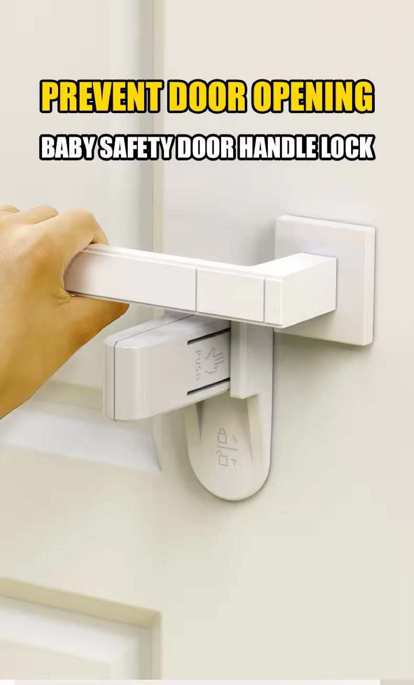 BABYDISE Door Handle Lever Safety Lock